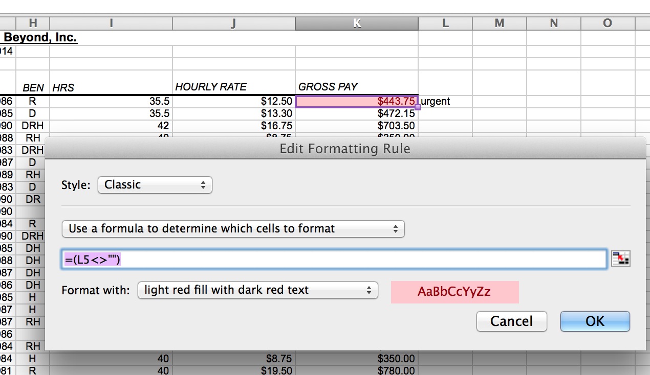 compare excel for mac spreadsheets